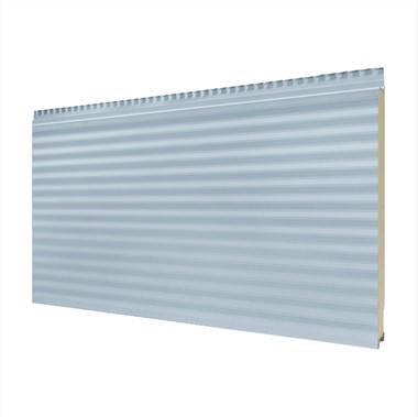 Gegolfde aluminium zijpanelen